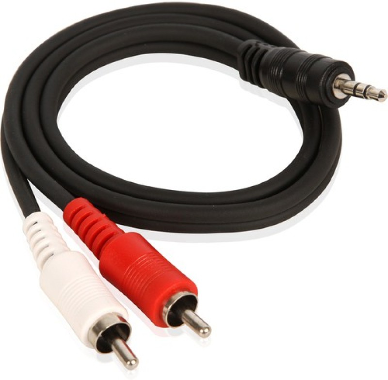 Buy A-TECH TV-out Cable AUX CABLE FULL BASS COPPER AT-1009(Black