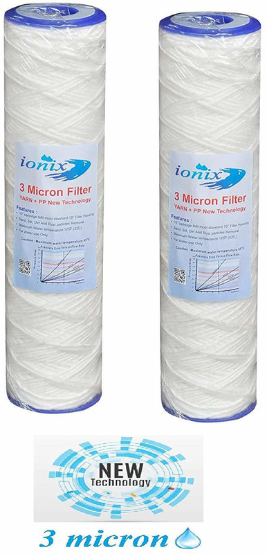 apro aqua hghjk8778 Wound Filter Cartridge(2, Pack of 4)