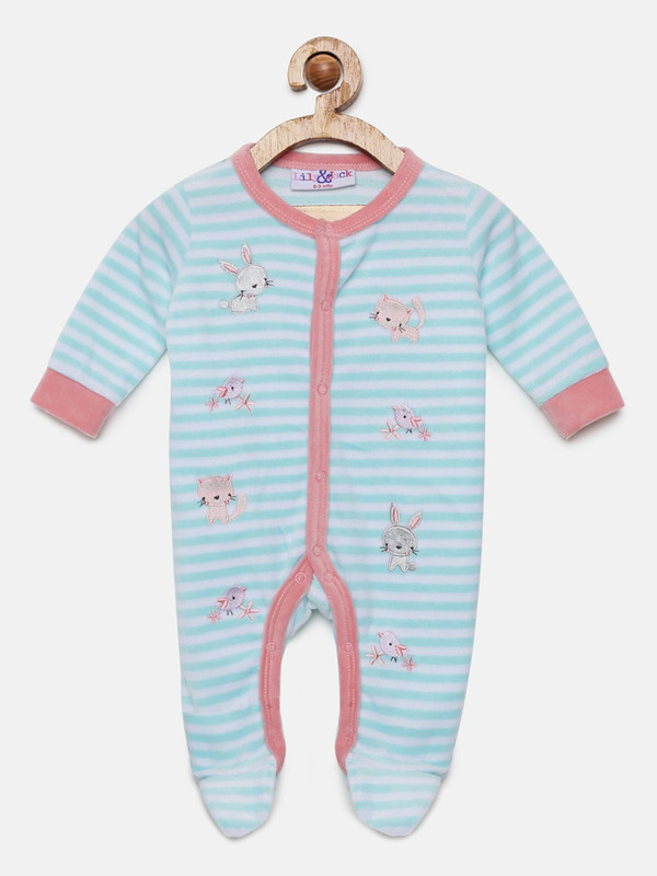 Lily Jack Baby Girls Pink Sleepsuit Buy Online In Aruba