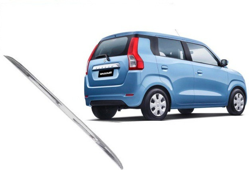 ok tested Wagon R 2019 Rear Dicky/Trunk Chrome Maruti WagonR Rear Garnish