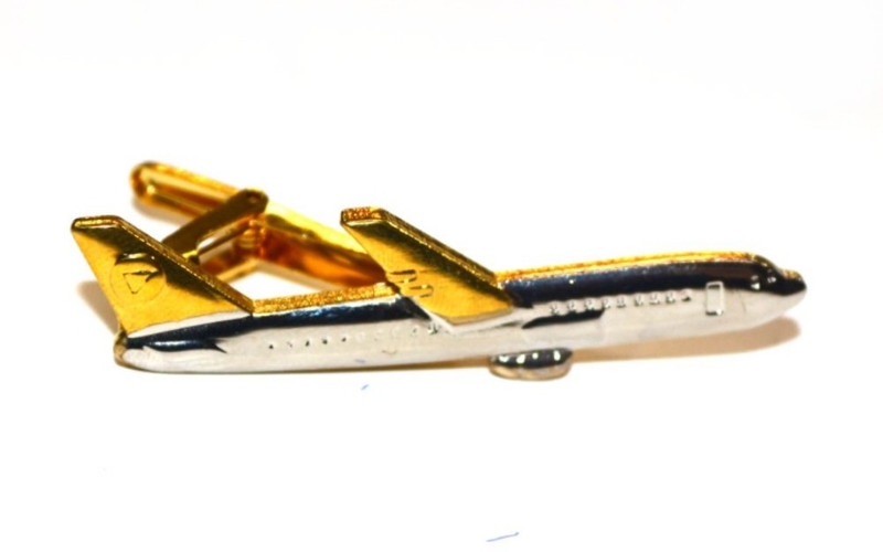 pilot18 Alloy Tie Pin(Gold)