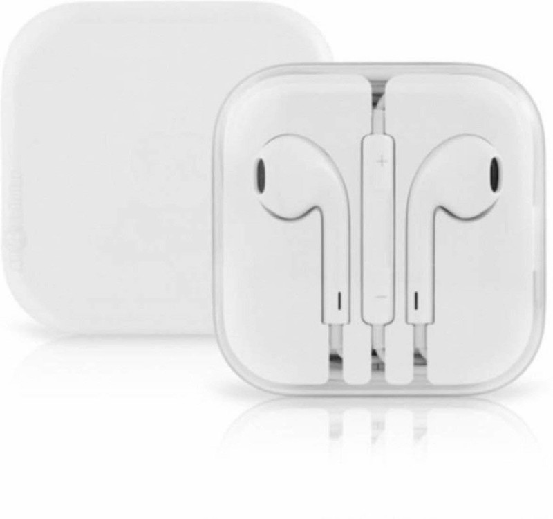 yora oho Wired Headset with Mic(White, In the Ear)
