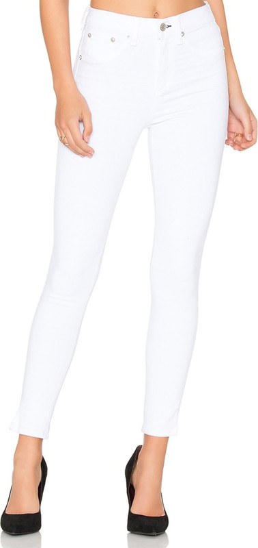 woody walker Slim Women White Jeans