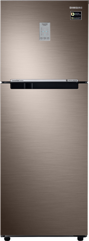 Samsung 253 L Frost Free Double Door 2 Star Convertible Refrigerator(LUXE BROWN, RT28R3722DX/HL) Samsung 253 L Frost Free Double Door 2 Star Convertible Refrigerator(LUXE BROWN, RT28R3722DX/HL)