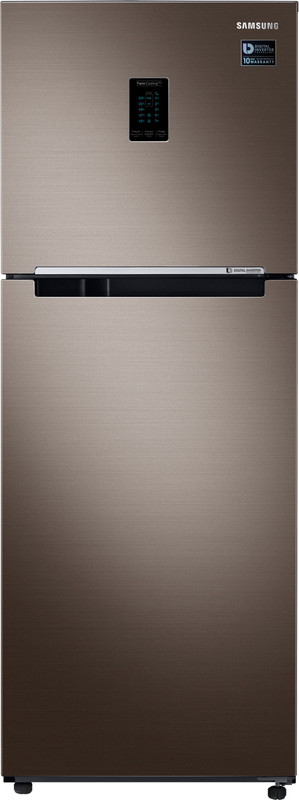 Samsung 324 L Frost Free Double Door 3 Star Convertible Refrigerator(LUXE BROWN, RT34R5538DX/HL) Samsung 324 L Frost Free Double Door 3 Star Convertible Refrigerator(LUXE BROWN, RT34R5538DX/HL)