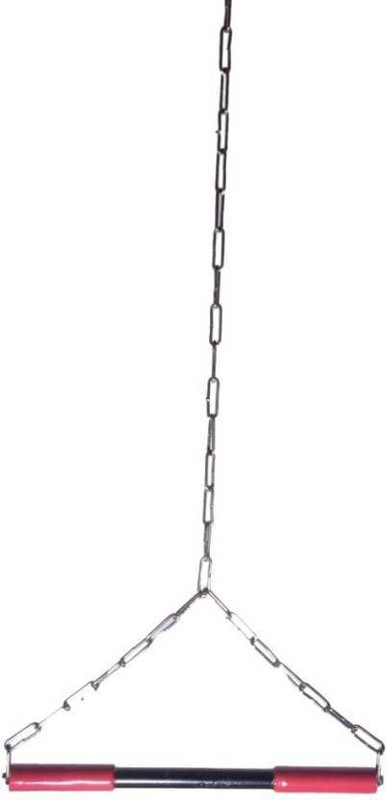 jmo27deals HEIGHT INCREASING & PULL UPS CHAIN Chin-up Bar Multi-training Bar(Silver)