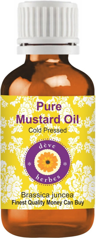 Deve Herbes Pure Mustard Oil 100ml (Brassica Juncea)(100 ml)