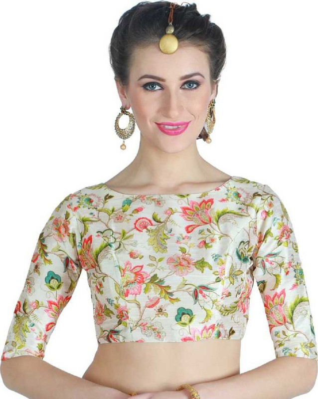 kachhadiya enterprise Boat Neck Women Blouse