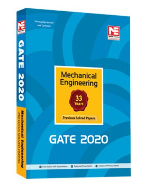 Gate 2020 Mechanical Engineering Previous Solved Papers(English, Paperback, unknown)