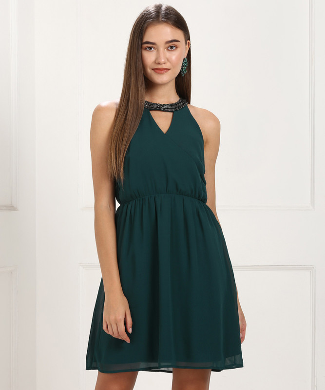 Kazo online green dress