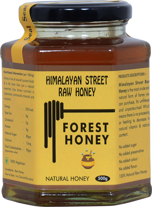 himalayan street raw honey RAW WILD FOREST HONEY 500 G(500 g)