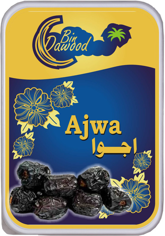 bin dawood Ajwa dates 800g Dates(800 g)