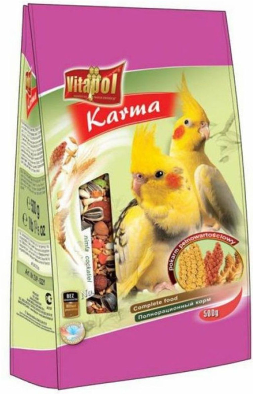 vitapol Vitapol Karma nimfa cockatiel 500 g Dry Bird Food