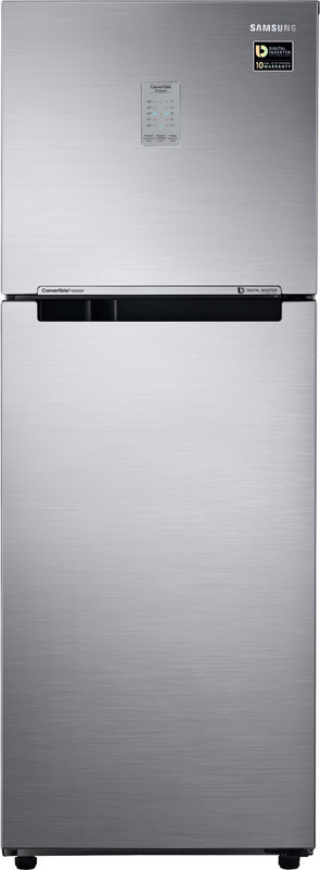 Samsung 253 L Frost Free Double Door 4 Star Convertible Refrigerator(Elegant Inox, RT28R3744S8/HL) Samsung 253 L Frost Free Double Door 4 Star Convertible Refrigerator(Elegant Inox, RT28R3744S8/HL)