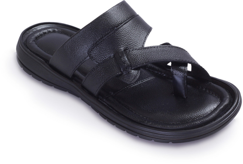 kraunn Men Black Sandals