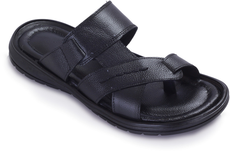 kraunn Men Black Sandals