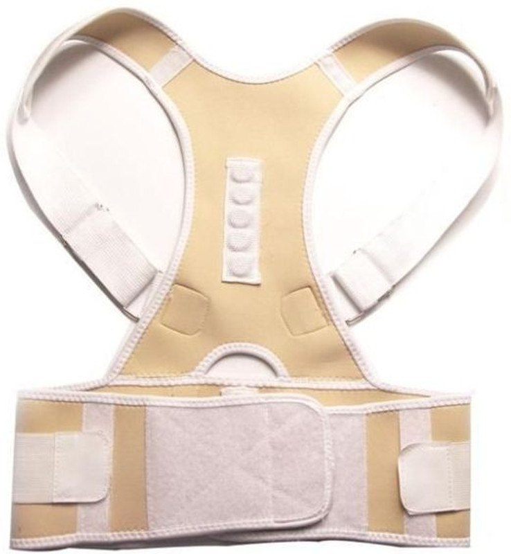 vennar real posture belt corrector -thin, comfortable design for men & women BELT Back Support(Black)