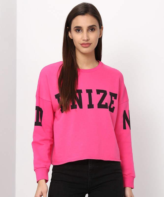 Buy Denizen Full Sleeve Printed Women Sweatshirt Online at desertcartZimbabwe