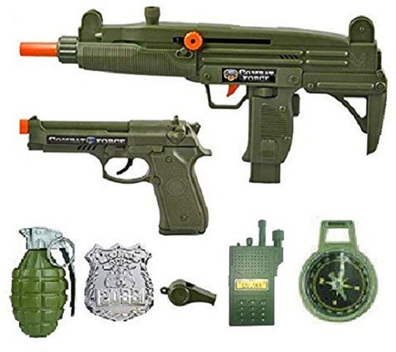 Army toy gun hot sale set
