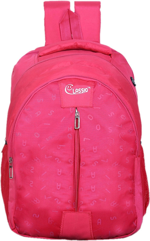 classio Big Casual Backpack || Laptop Bag || College Bag || Waterproof School Bag(Pink, 40 L)