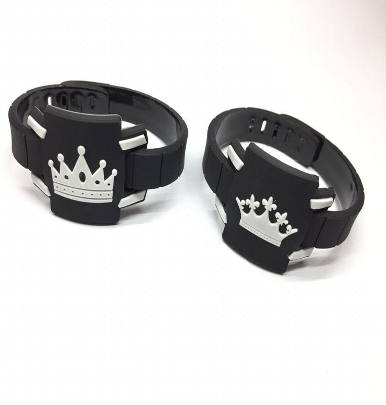 sky enterprises Rubber Bracelet Set(Pack of 2)