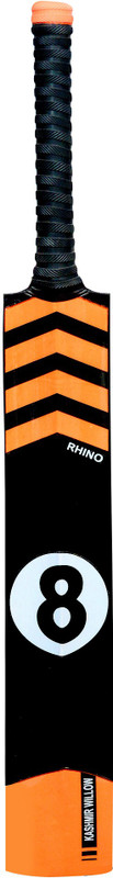 gr8 Rhino Kashmir Willow Tennis Ball Cricket Bat for Heavy, Mid Heavy Tennis Balls Kashmir Willow Cricket  Bat(1050-1100 g)