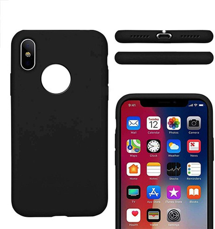 gripp Back Cover for Apple iPhone XS Max (6.5"")"(Black, Shock Proof)