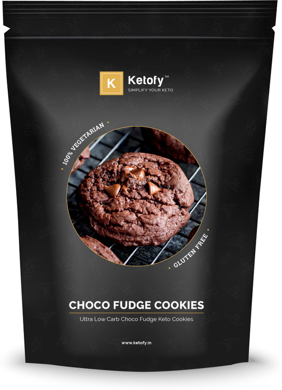 Ketofy Choco Fudge Keto Cookies(250 g) Buy Online in United Arab