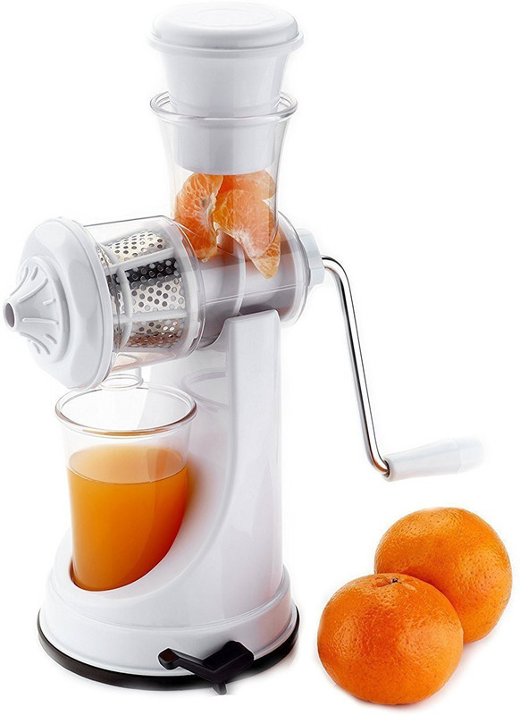 Luximal 1 Fruit And Vegetable Mixer Juicer With Waste Collector 0 Juicer(White, 1 Jar)