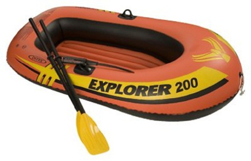 VW V_Eplorer_58331 Inflatable Kayak Water Raft(Orange)