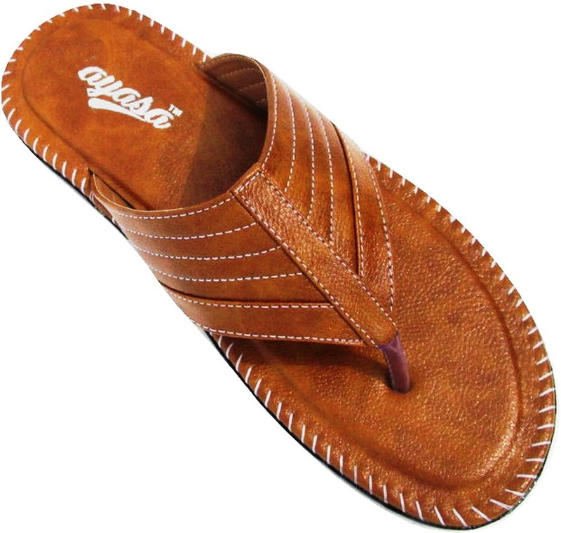 ayasa Men Brown Sandals