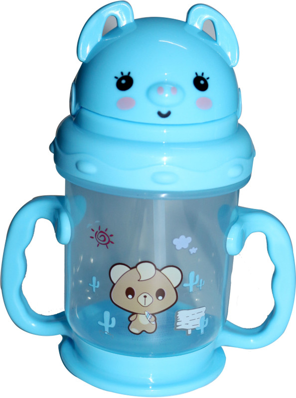 huddibaba Bear Shape Pull Back Sipper(Multicolor)