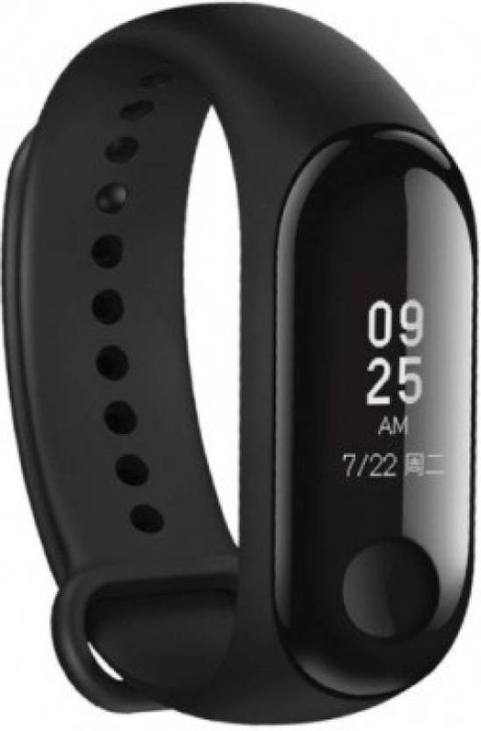 speeqo TRU-M3 Fitness Smart Band(Black Strap, Size : Free Size)