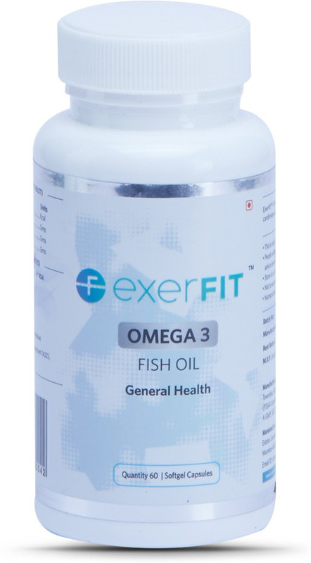 Exerfit Omega 3 With Fish Oil 60 Tablets Buy Online In Belize At Desertcart