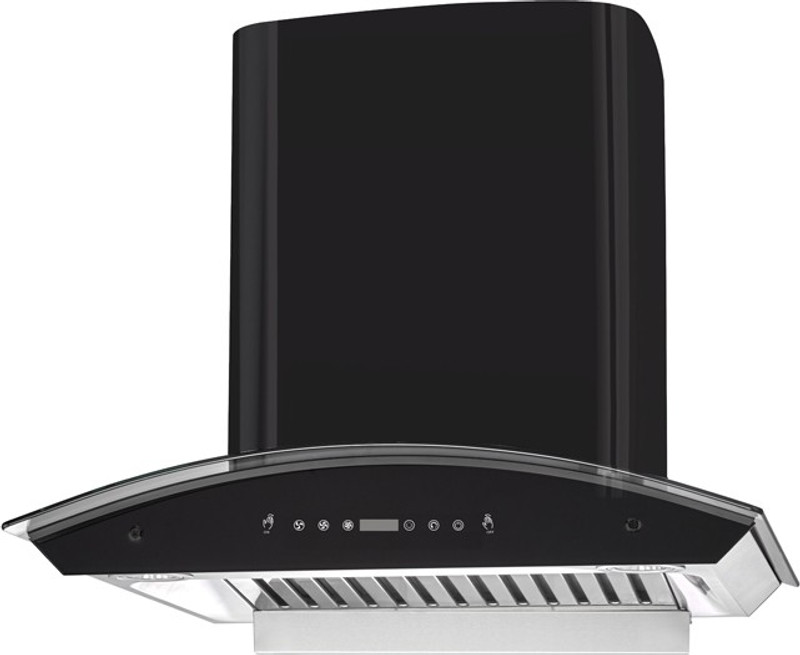 Kaff Prima DHC 60 Auto Clean Wall Mounted Chimney(Black 1180 CMH)