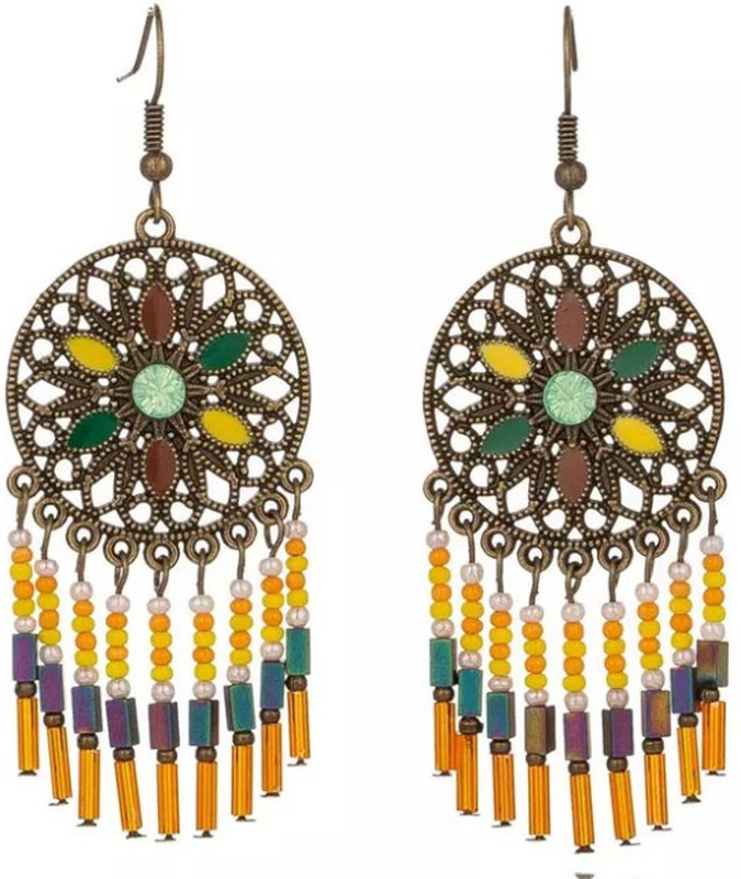 jewel planet Drop Dangle Addorable earrings for girls Copper Drops & Danglers