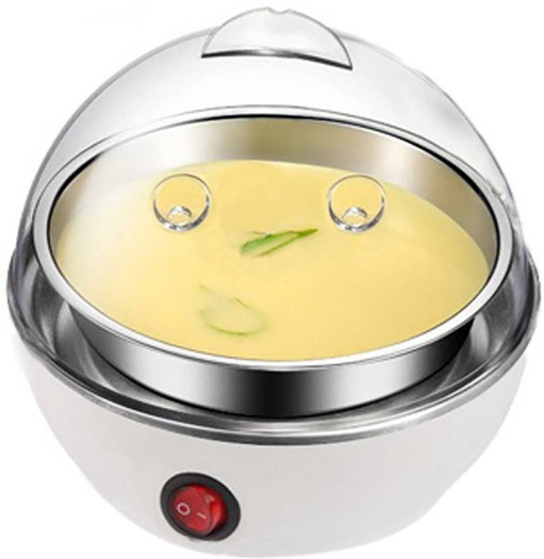 Gadget Hero's Egg Poacher Steamer Cooker Boiler Fryer Premium ER14 Egg Cooker(Multicolor, 7 Eggs)