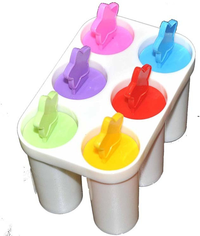 ethniccreations2 Multicolor Plastic Ice Cube Tray(Pack of 1)