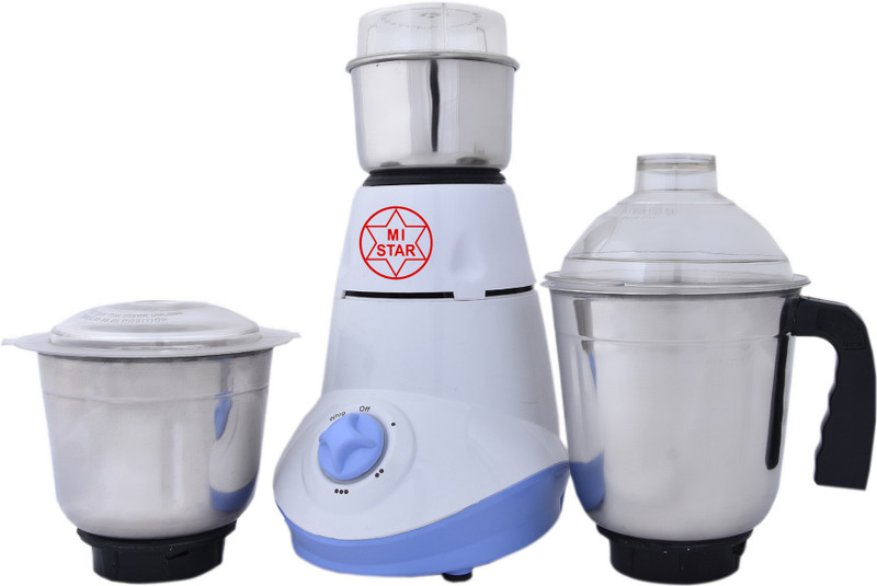 mi star mixer grinder juicer mojo mixer 181 450 Mixer Grinder(Multicolor, 3 Jars)