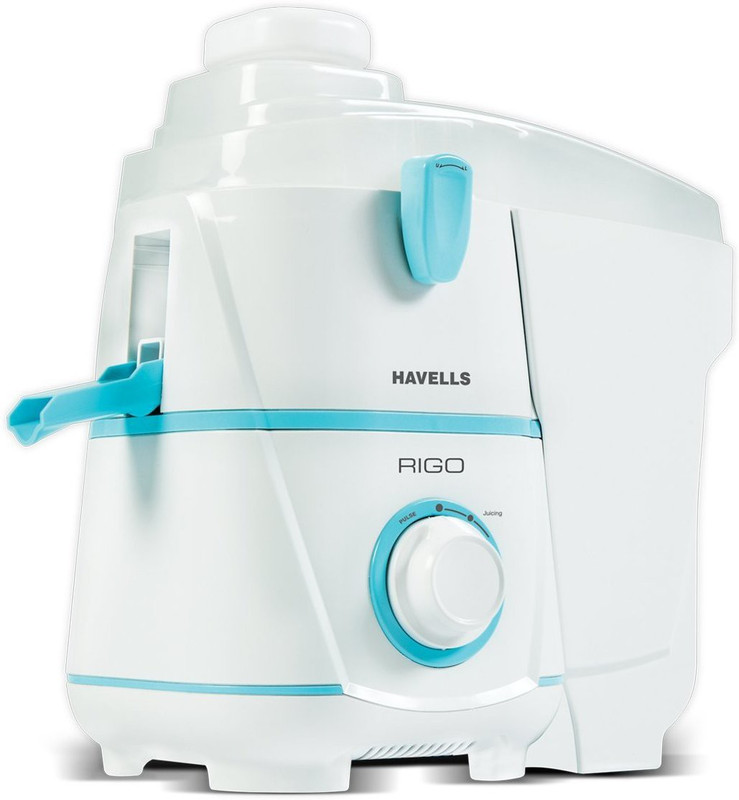 Havells Rigo with 2 jars W 500 Juicer Mixer Grinder(White, 2 Jars)