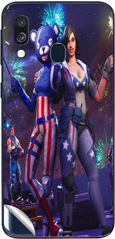 GADGETS WRAP GWSI-4095 Printed fortnite republic Samsung Galaxy A30 Mobile Skin(Multicolor)