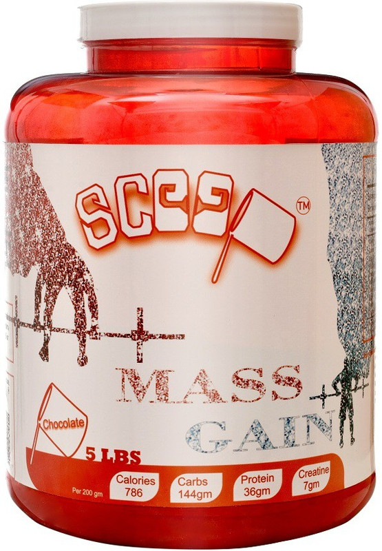 scoop Mass gainer/Weight gainers Weight Gainers/Mass Gainers(5 pounds, 2.27 kg, CHOCOLATE)