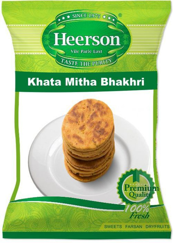heerson Khata Mitha Bhakri (200g X 2 Packs)(Pack of 2, 2 x 100, 200 g)