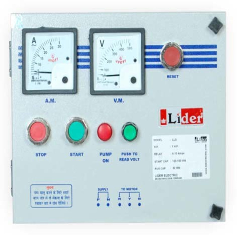 lider Control Panel/Starter for Submersible/Motor pump [ LBS 3036 3.0 HP ] Submersible Water Pump(3 hp)