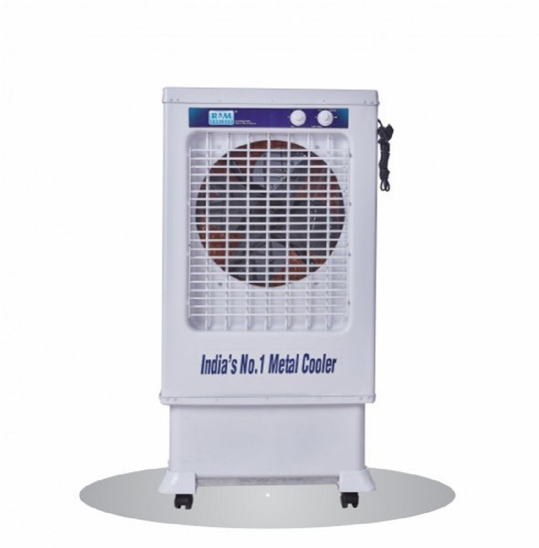ram METAL ULTRACOOL Tower Air Cooler(White, 67 Litres)