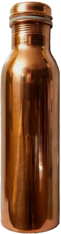 uv creation 100% Pure Copper Water Bottle - Leakproof - Pure AYURVEDIC 900 ml Bottle(Pack of 1, Brown)