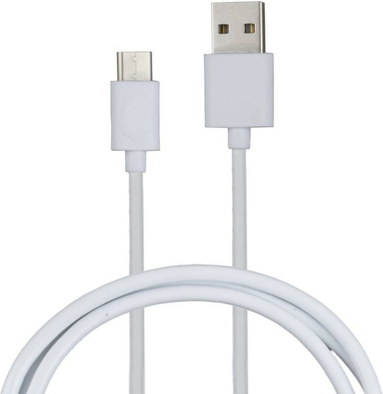 mzee Type C USB Cable 2.4 Amp is a fast3 charging data and sync cable 1 m USB Type C Cable(Compatible with MI , Acer , Smasung, All Mobile With Type C port, White, Sync and Charge Cable)