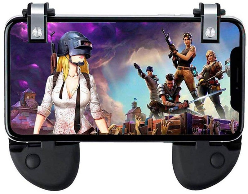 LIFEMUSIC R8 Mobile Gamepad PUBG L1R1 Gamepad(Black, For Android, iOS) LIFEMUSIC R8 Mobile Gamepad PUBG L1R1 Gamepad(Black, For Android, iOS)