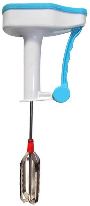 Aafeen Stainless Steel Powerless Hand Blender for Kitchen (Medium, Multicolour) pack of 1 0 W Hand Blender(Blue)