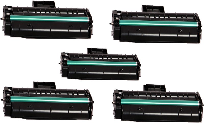 JK Toners SP 210 Toner Cartridge Compatible for Ricoh Sp 210su Multi-Function Printer SP200 SP200N SP200S SP200SU SP202SN SP203SFN SP203SF SP210 PACK 5 Single Color Ink Toner(Black)